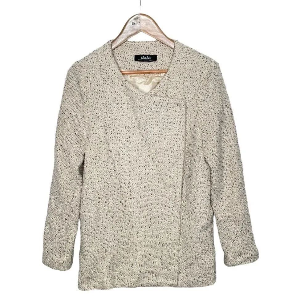 Lulus Cream Jacket Coat - Size Medium